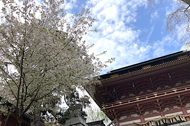 塩釜神社の随身門