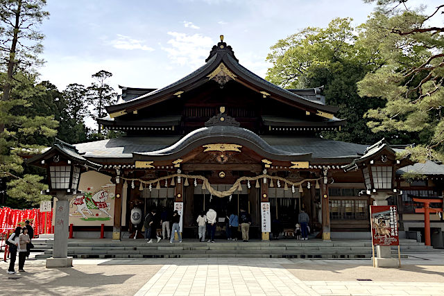 竹駒神社の社殿
