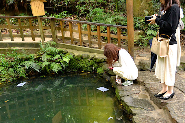 八重樫神社・鏡の池