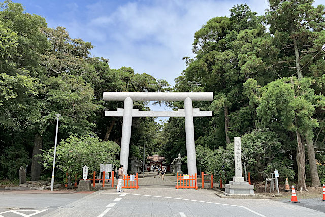 息栖神社の二之鳥居