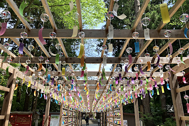 伊佐須美神社・風鈴