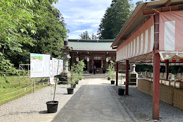 伊佐須美神社・境内
