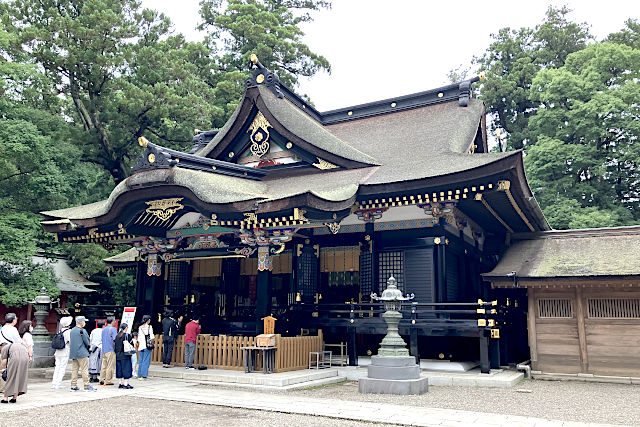 香取神宮・拝殿
