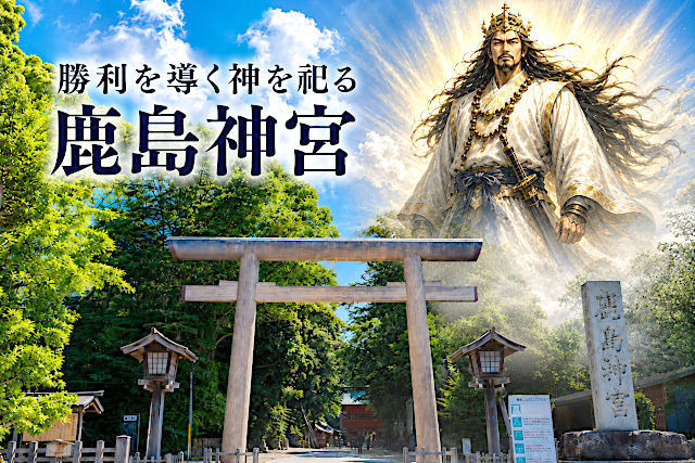 勝利を導く神を祀る鹿島神宮