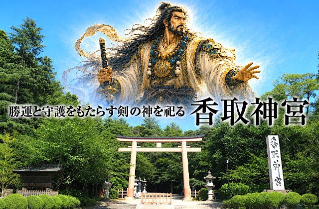 運と守護をもたらす剣の神を祀る 香取神宮