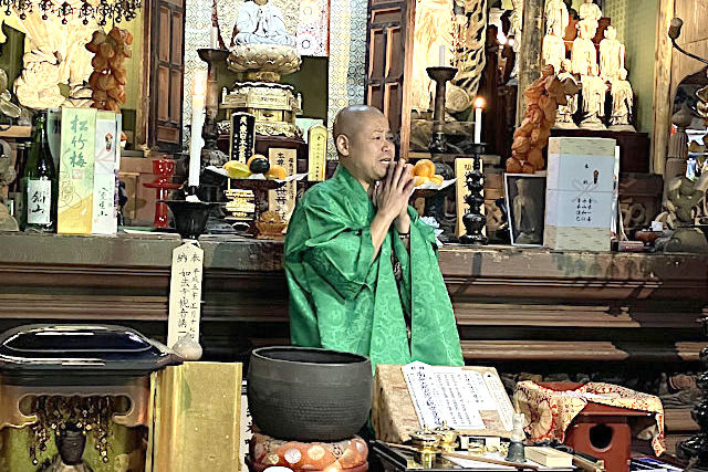 鳥追観音・ご住職
