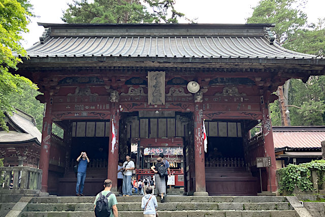 北口本宮冨士浅間神社・随神門