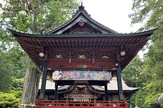 北口本宮冨士浅間神社・神楽殿
