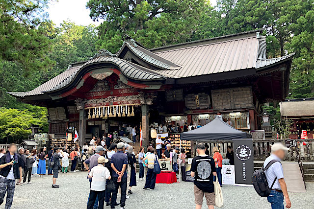 北口本宮冨士浅間神社・拝殿