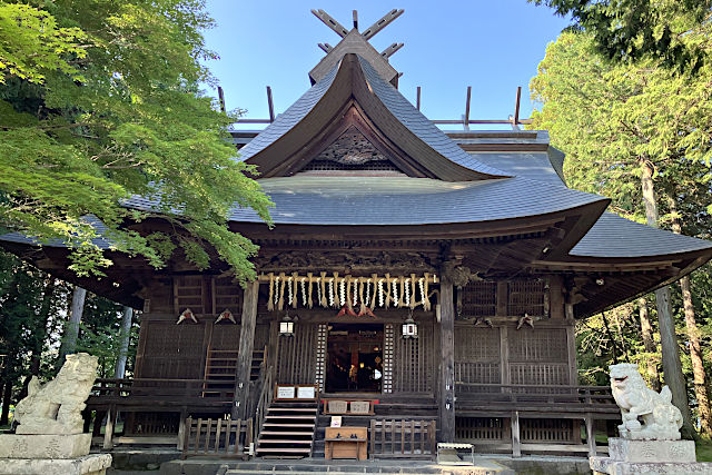 里宮の拝殿