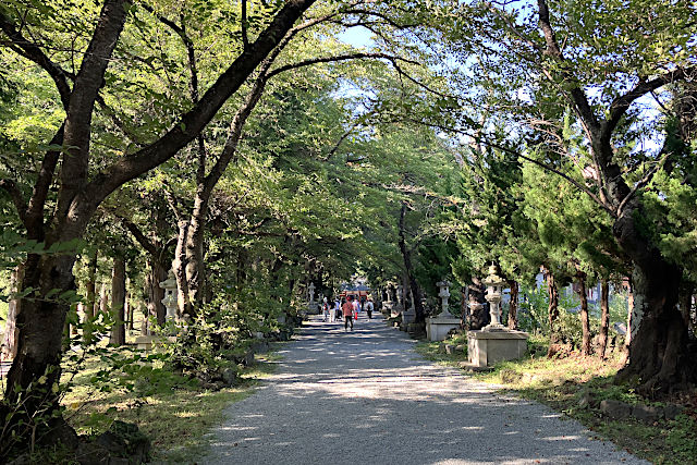冨士御室浅間神社・参道