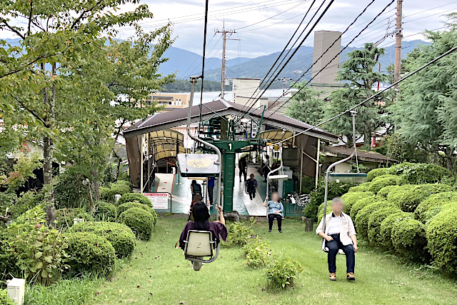 天橋立リフト終着