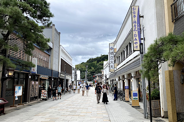 天橋山 智恩寺の門前町