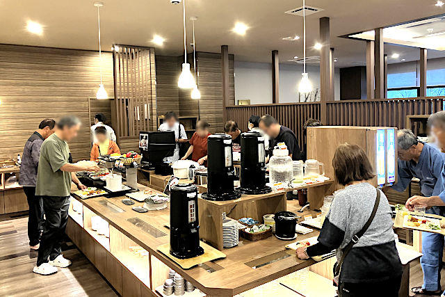 ルートイン京都舞鶴の朝食