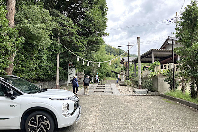 奥宮 眞名井神社へ