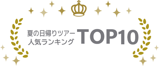 7月8月人気の日帰りバスツアーランキング