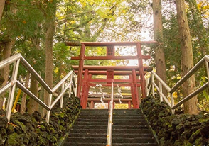 新屋山神社奥宮参拝バスツアー