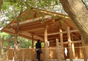 伊勢神宮と神明神社(石神さん)