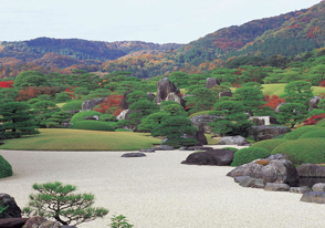 出雲大社と足立美術館