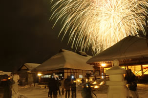 大内宿雪まつりバスツアーのイメージ