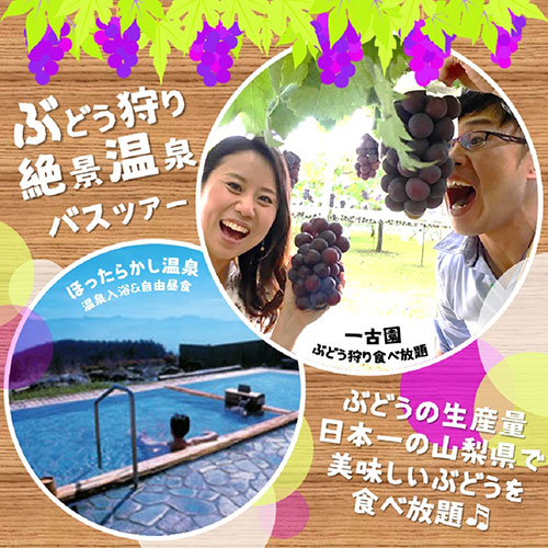 ぶどう狩りバスツアーSP版