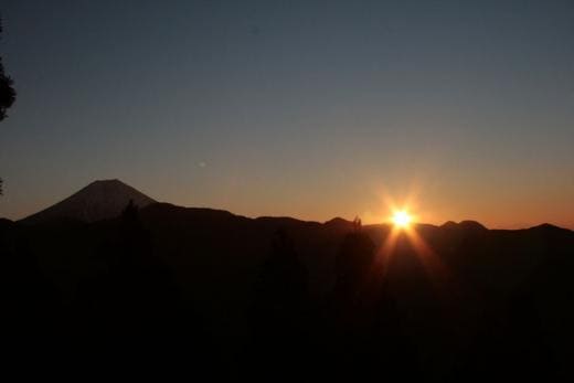 身延山山頂からの景色