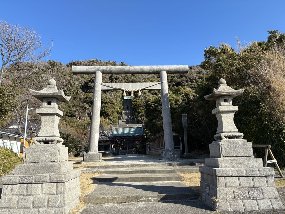 洲崎神社全体