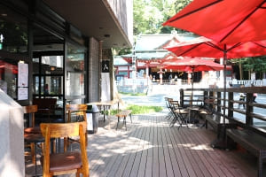 来宮神社オープンカフェ