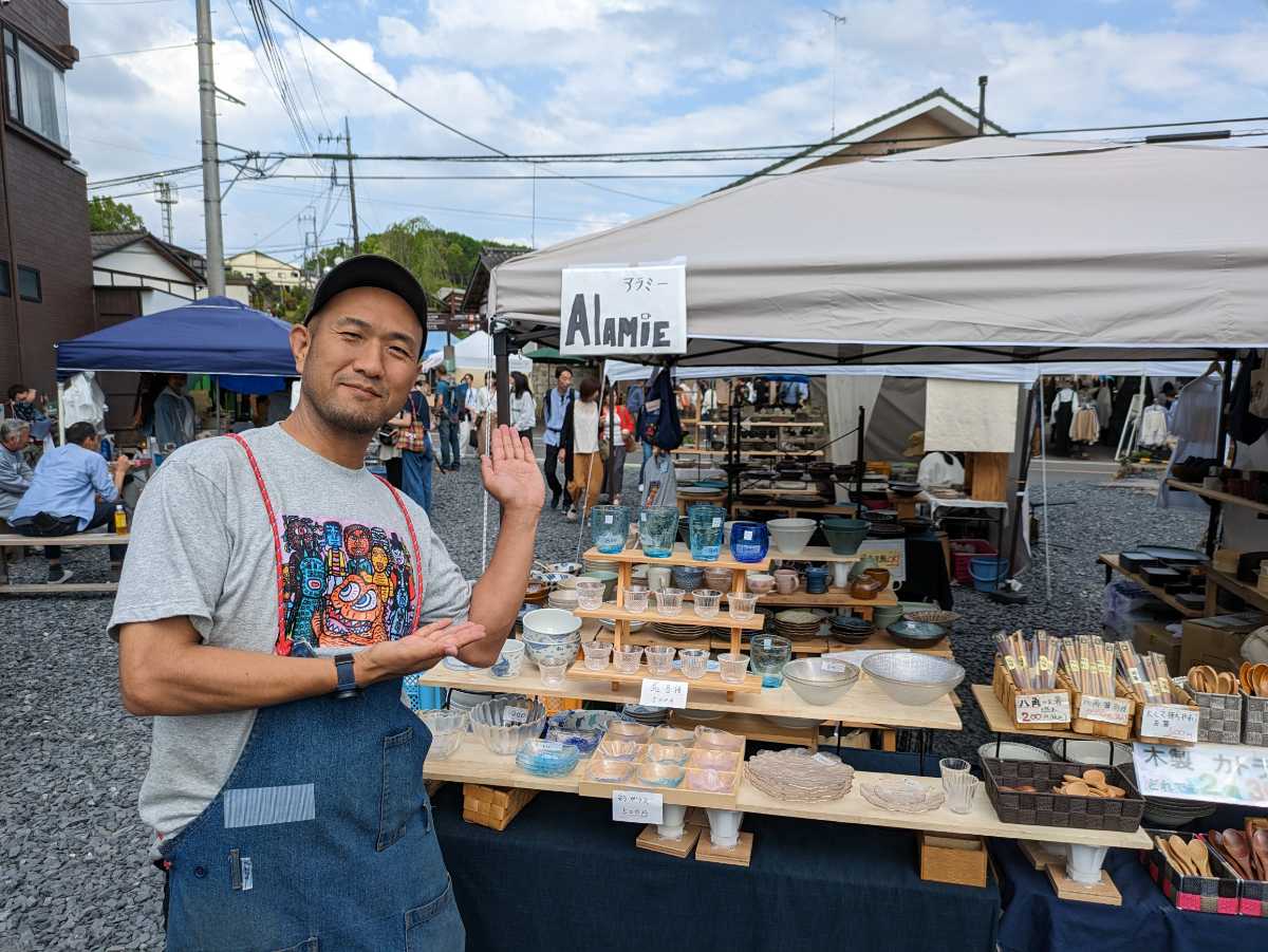 弊社スタッフの黒羽が出店