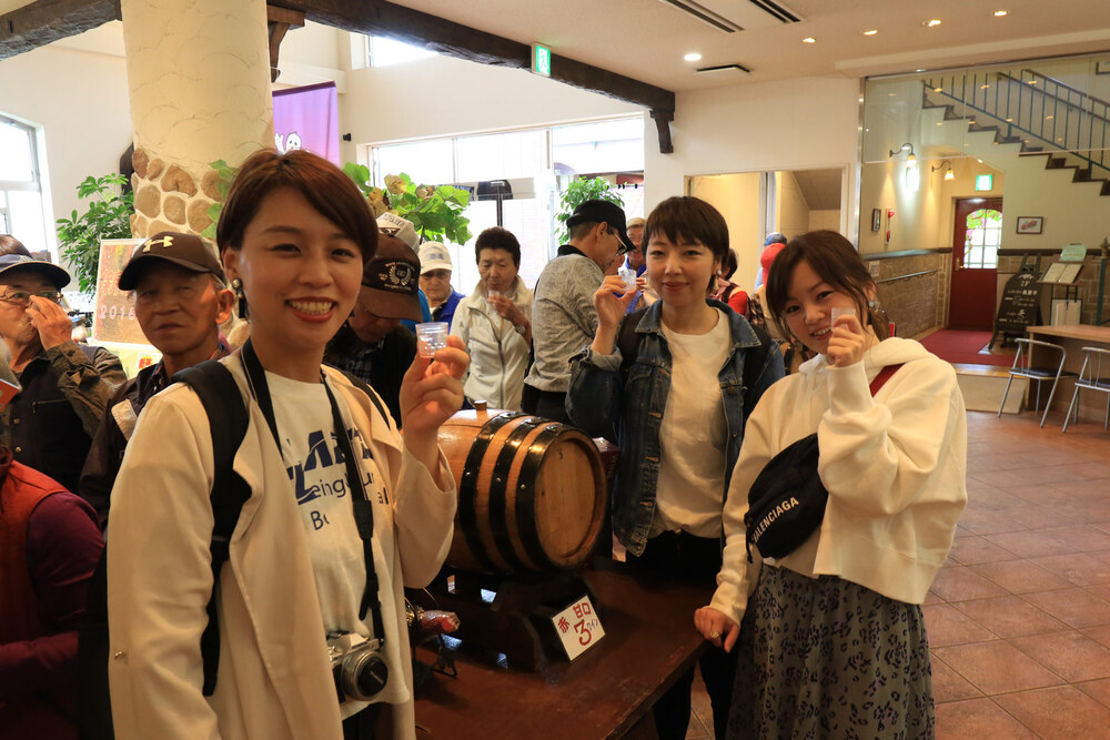 ワインもたくさん飲んで満足ですね
