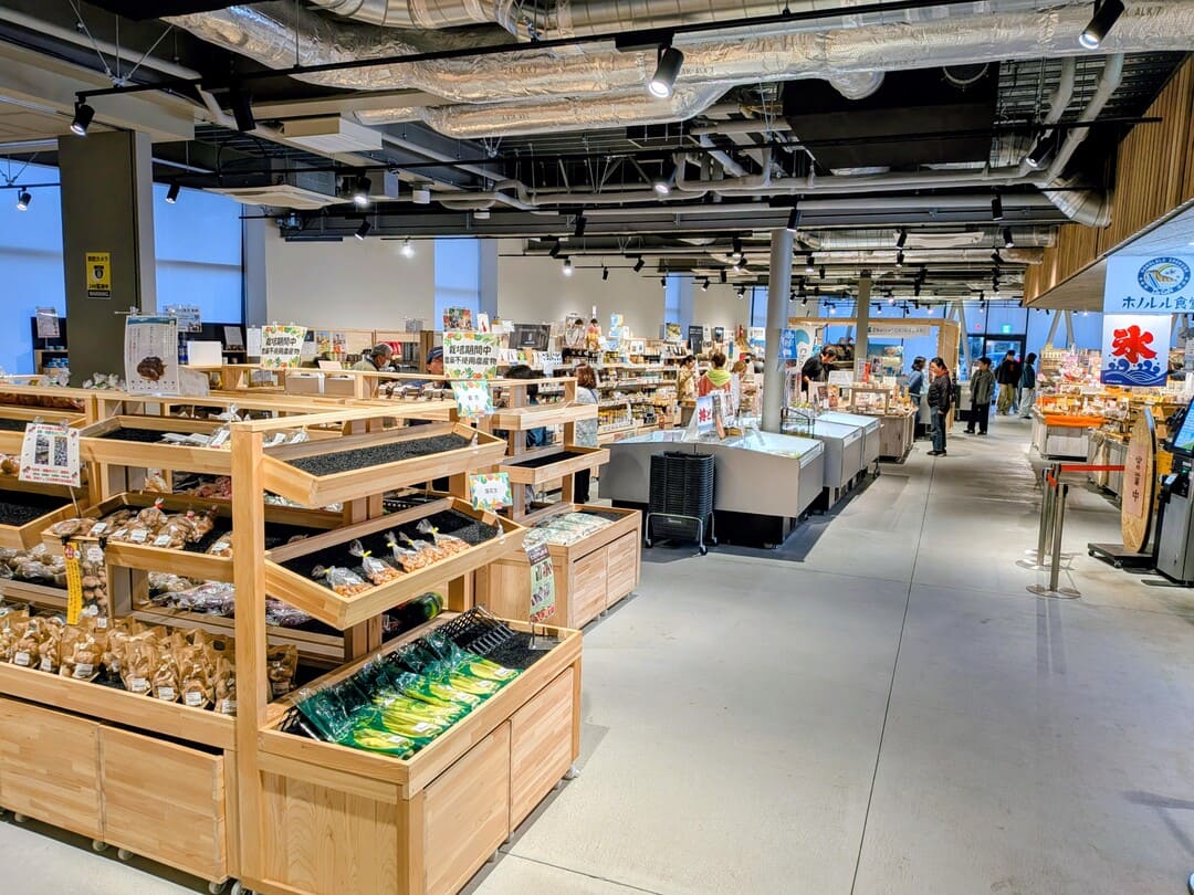 道の駅湘南ちがさき店内イメージ