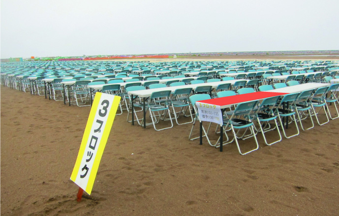 イス・テーブル席（定員６名）（イメージ）