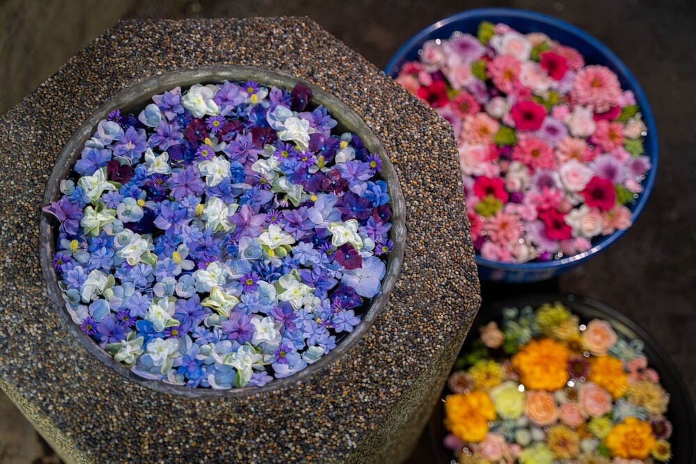 花手水