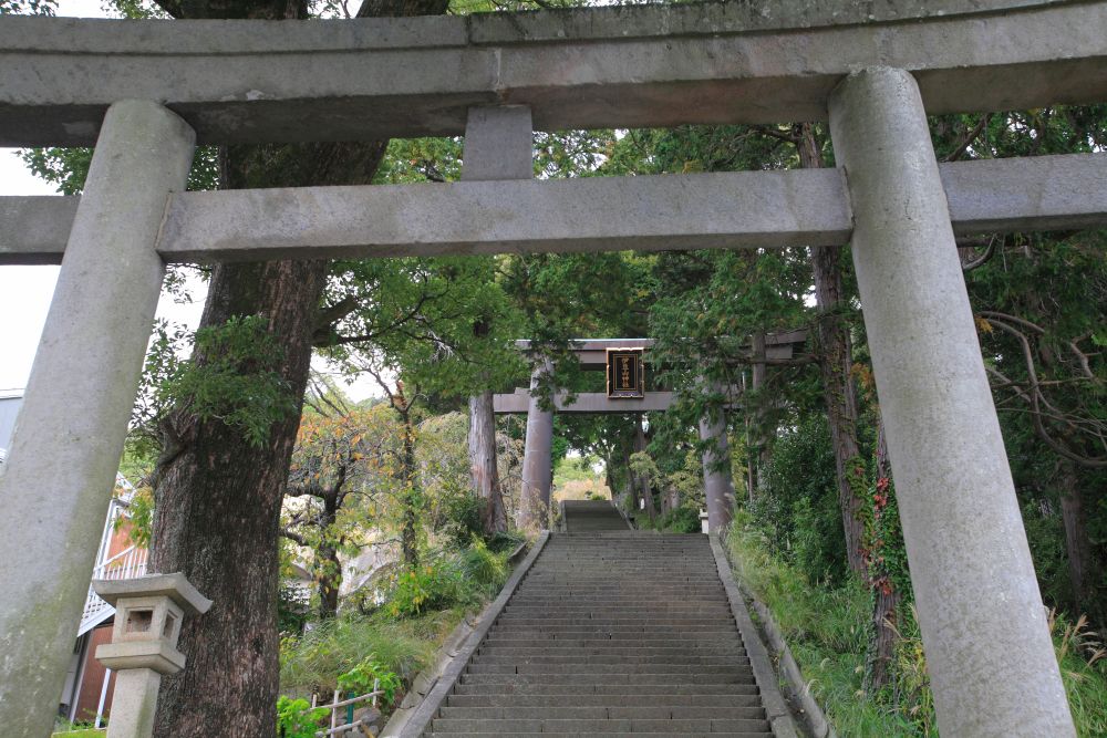 伊豆山神社 鳥居