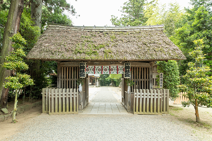 常陸国総社宮随神門