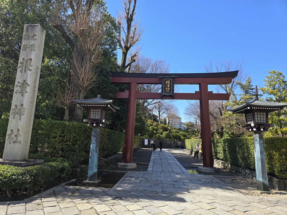 根津神社鳥居