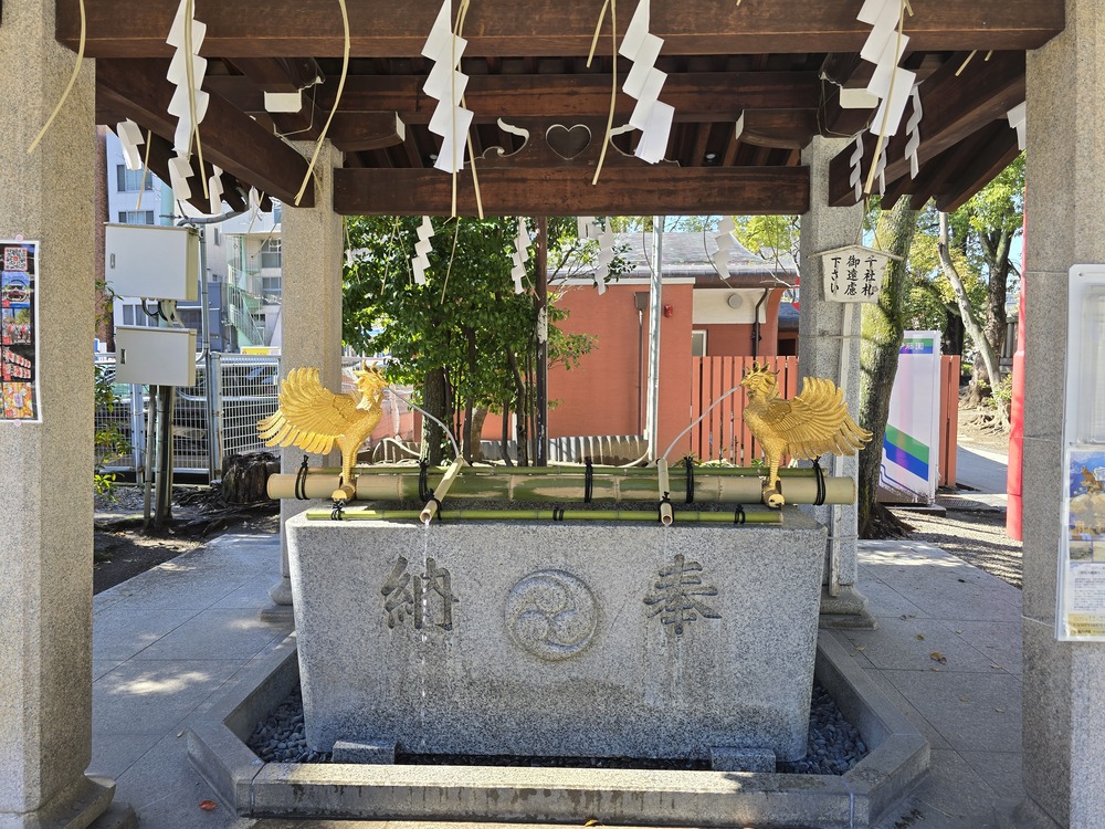 富岡八幡宮手水