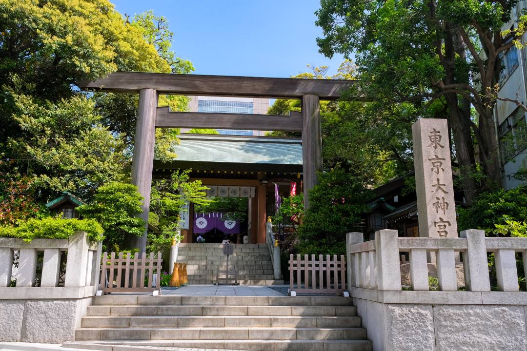 東京大神宮正面