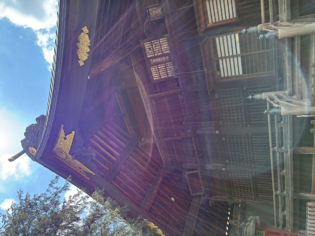 大國魂神社本殿横