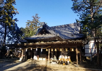 大宝八幡宮 拝殿