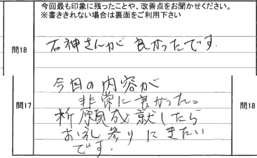 お客様の感想・口コミ22