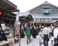 おはらい町内のおかげ横丁（イメージ）