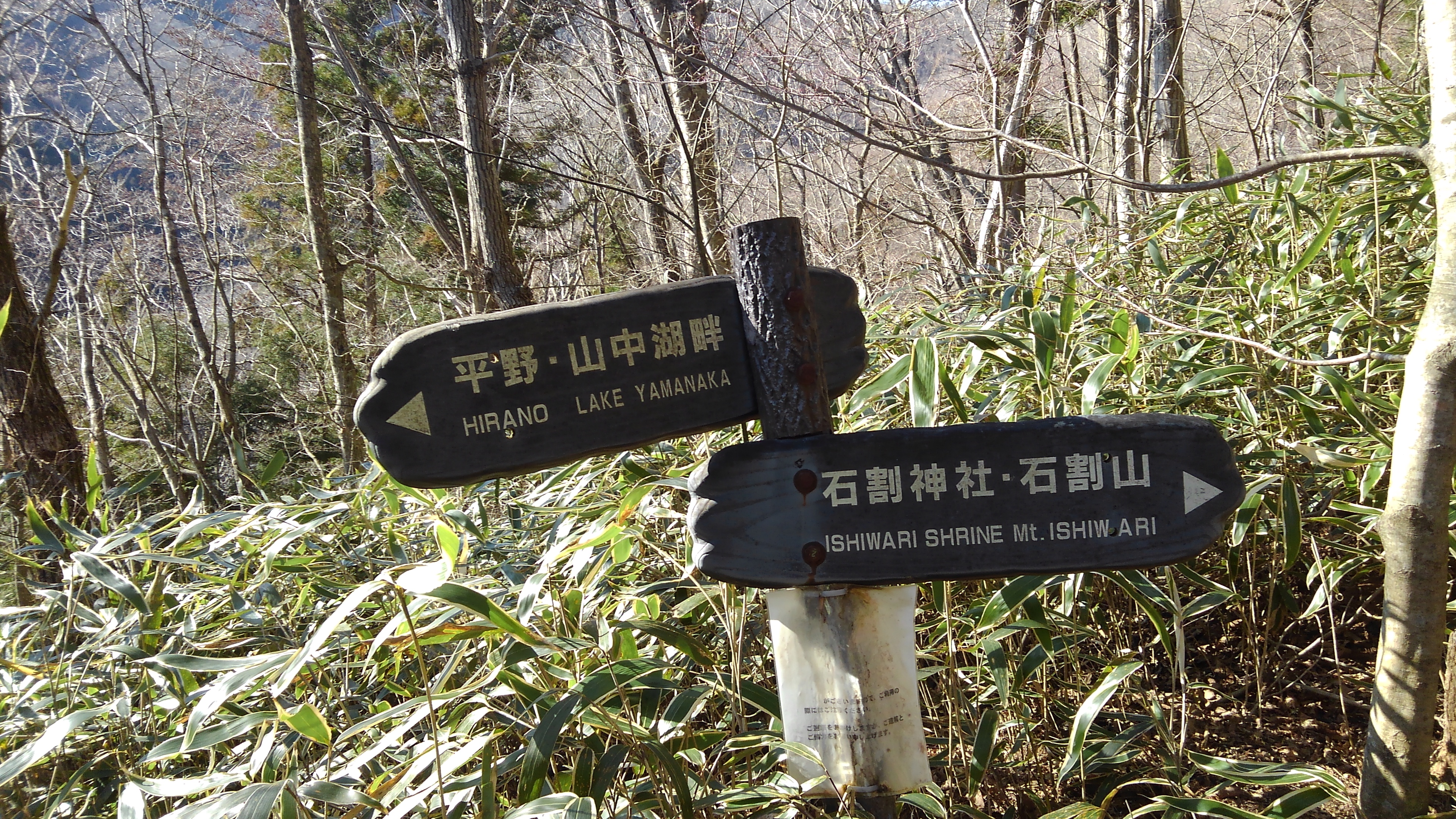 【大月発】石割山ハイキングツアーのおすすめポイント