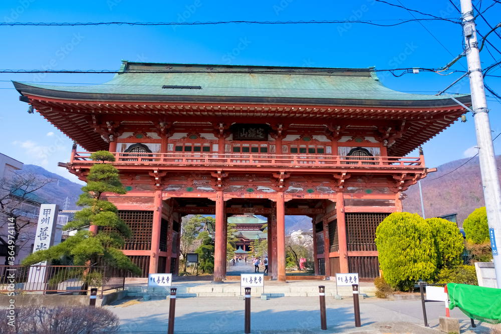 甲斐善光寺御開帳～武田信玄公ゆかりの地を巡る～バスツアーのイメージ