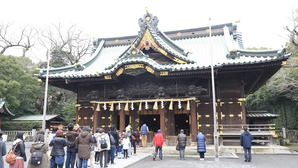 三嶋大社と来宮神社 いちご狩り食べ放題とランチ付