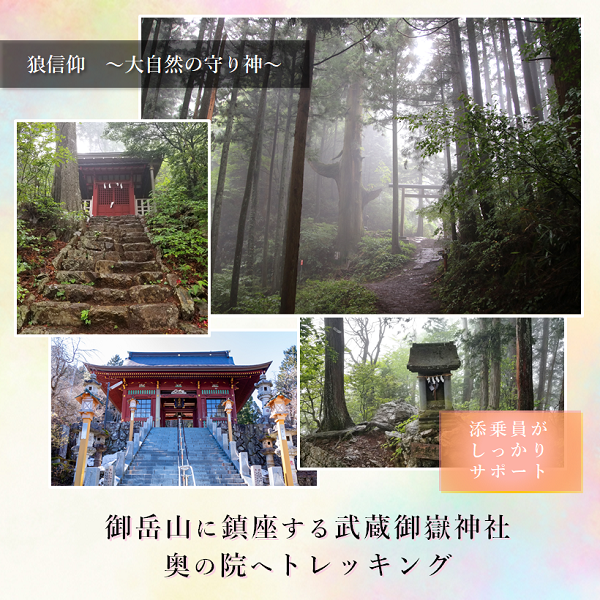 武蔵御嶽神社【奥の院】参拝トレッキングツアー
