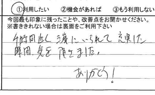 お客様の感想・口コミ27