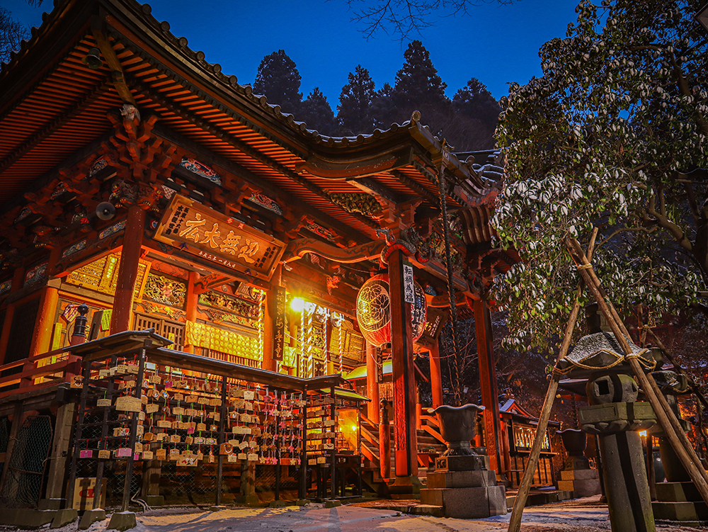 [全国旅行支援対象] 群馬の縁結び旅！伊香保神社＆伊香保温泉と水澤観音（水澤寺）・三夜沢赤城神社