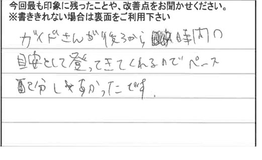 お客様の感想・口コミ