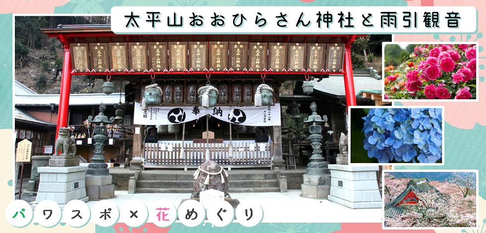 四季香る大平山神社と雨引観音バスツアー
